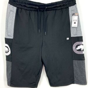 NWT Ecko Unltd Men’s Drawstring Black/White Short Size L